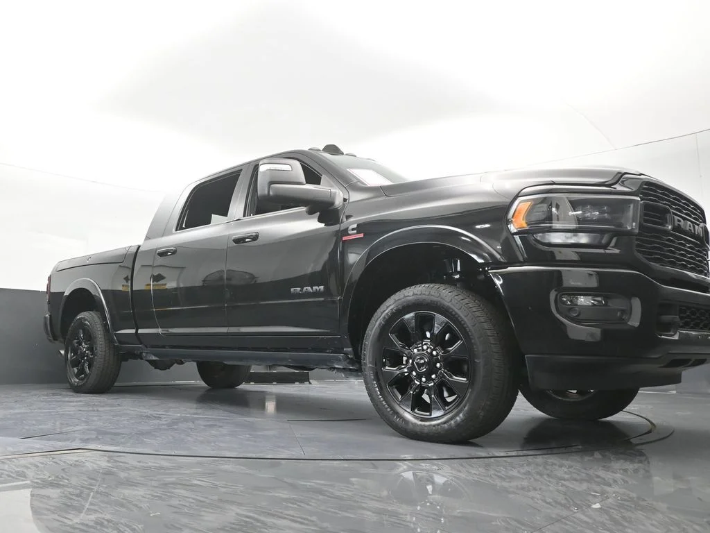 Used 2023 Diamond Black Crystal Pearlcoat Ram Limited image 76
