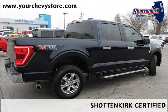 Used 2022 Blue Ford XLT image 4
