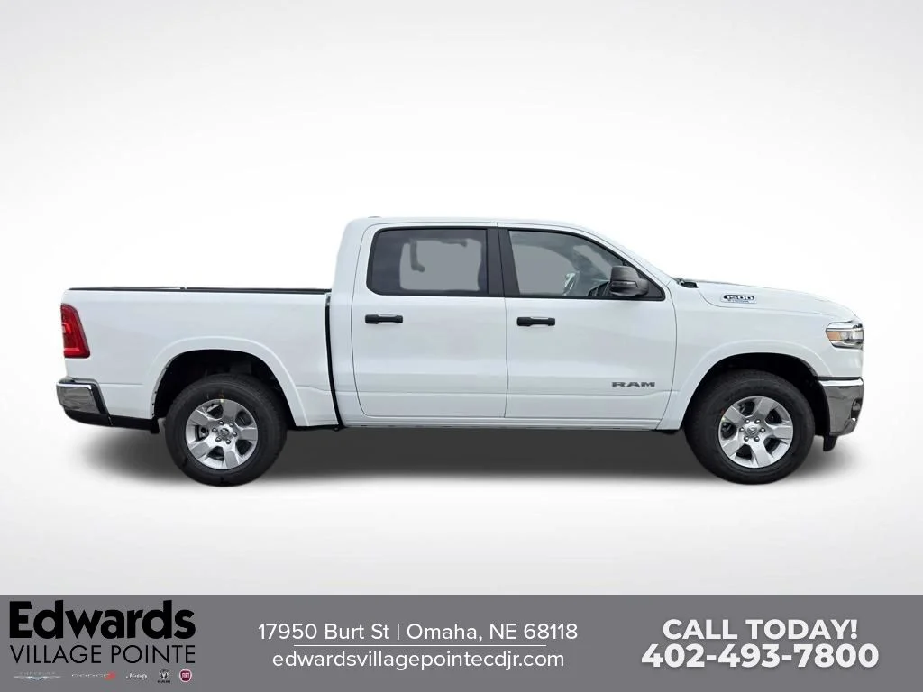 New 2026 Bright White Clear-Coat Exterior Paint RAM Big Horn image 2