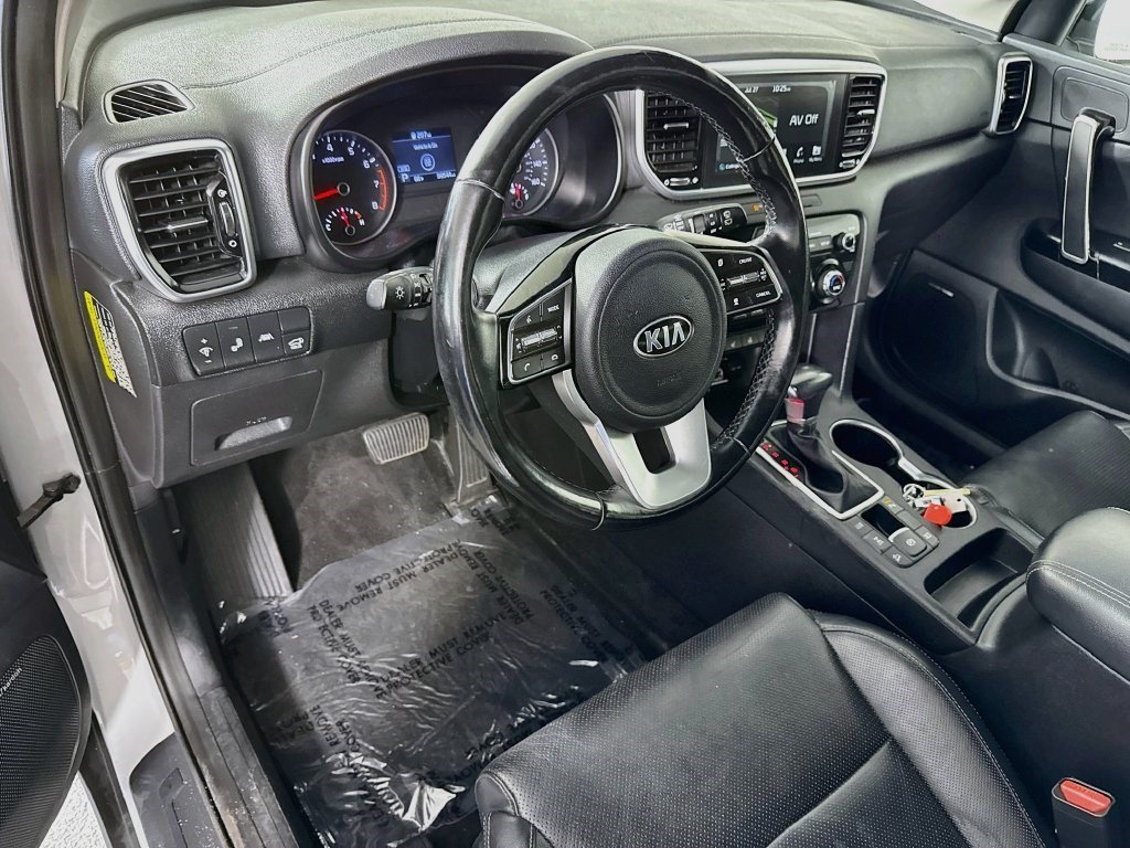 Used 2020 Sparkling Silver Kia EX image 19