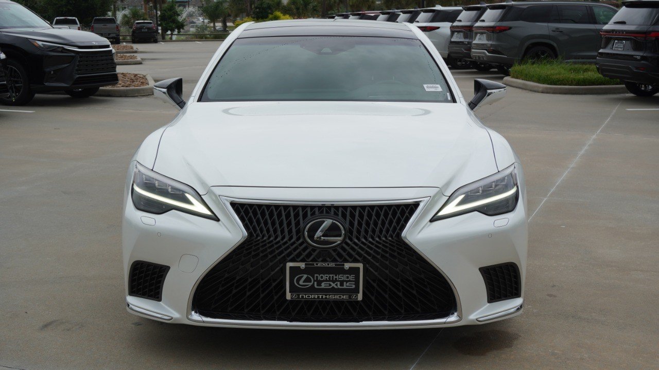 Certified Used 2023 EMINENT WHITE PEARL Lexus LS 500 image 2