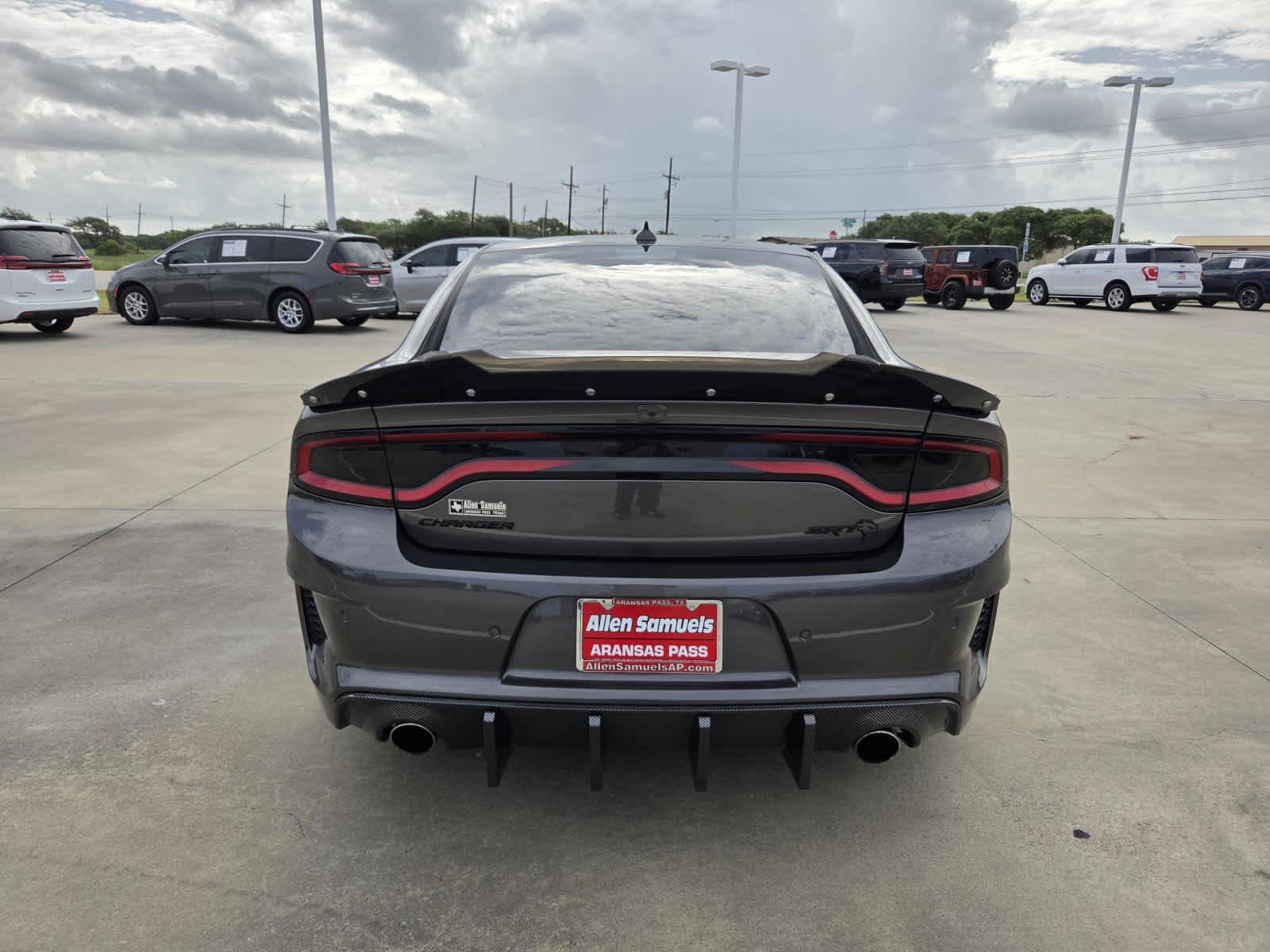 Used 2021 Granite Pearlcoat Dodge SRT Hellcat Widebody image 4