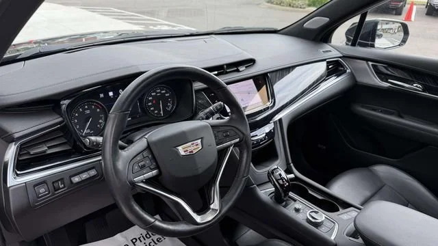 Used 2022 Stellar Black Metallic Cadillac Premium Luxury image 19