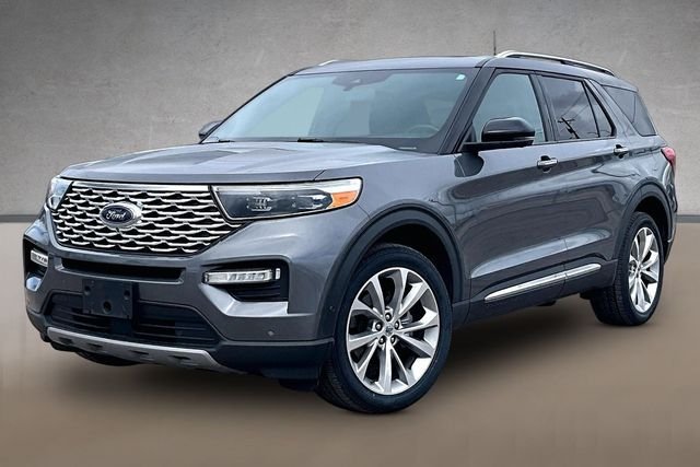 Used 2021 Gray Ford Platinum image 1