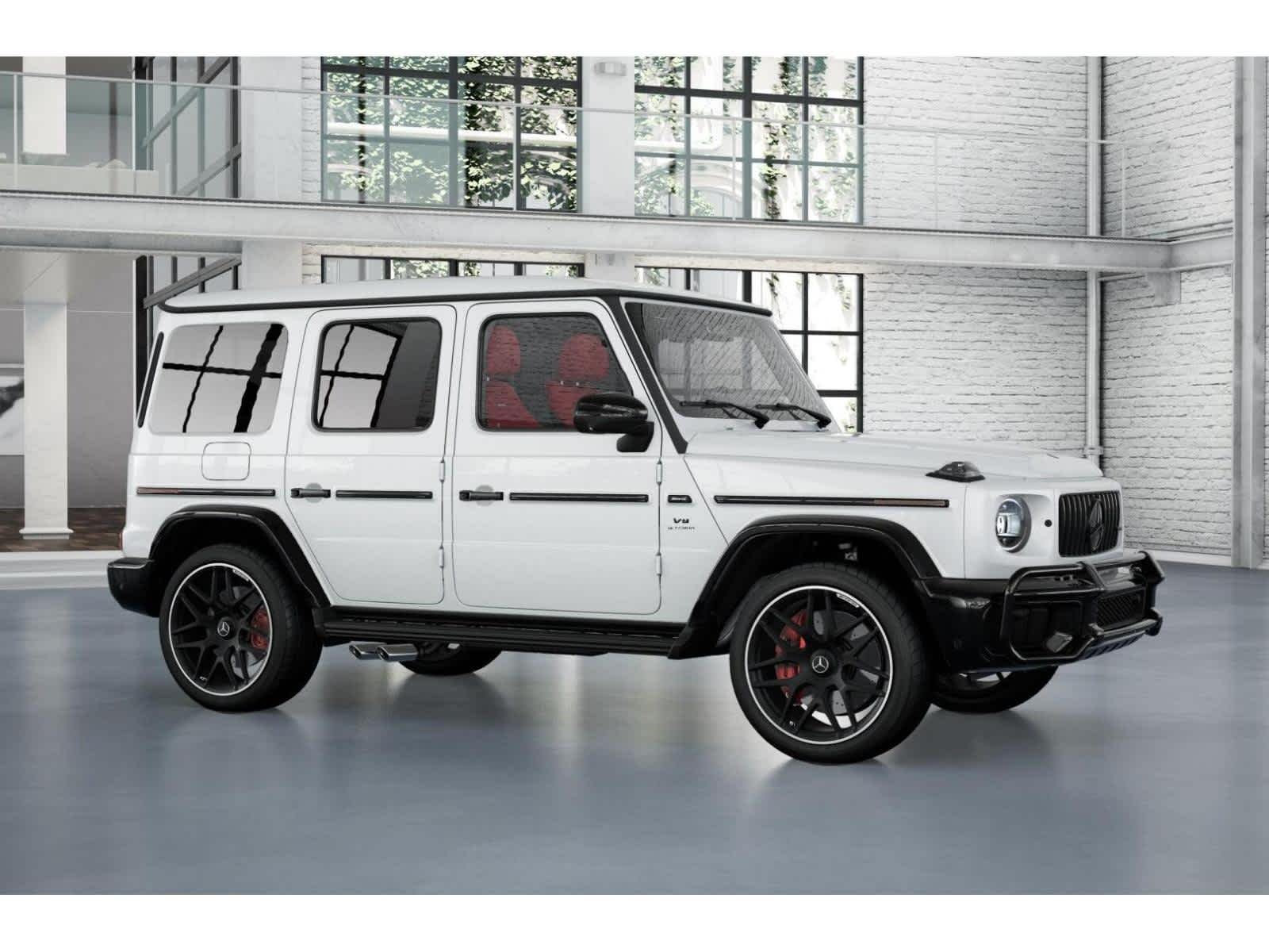 New 2026 MANUFAKTUR Moonlight White Metallic Mercedes-Benz AMG® G 63 SUV image 53