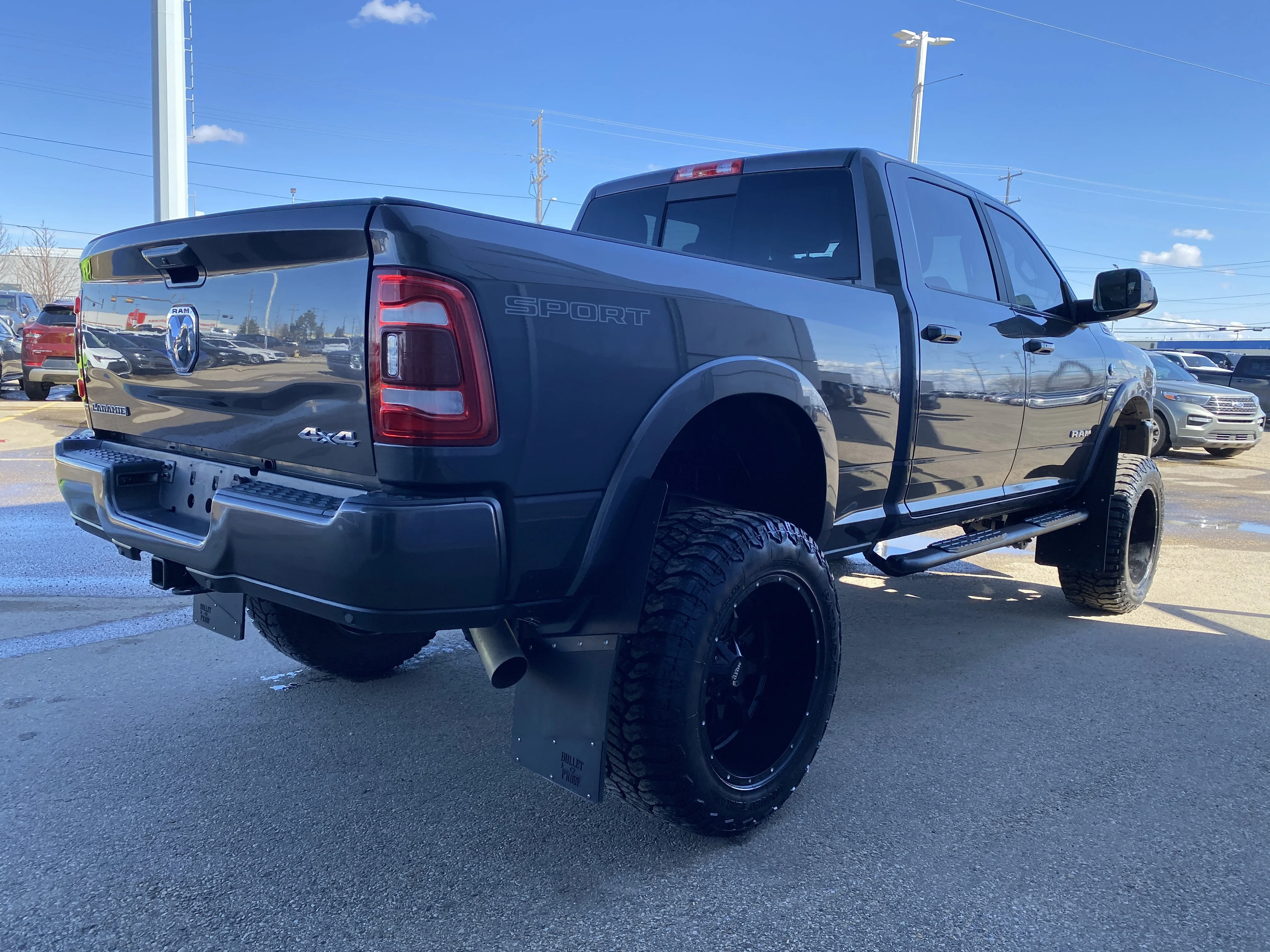 Certified Used 2022 Gray Ram Laramie * LIFTED * WHEELS AND TIRES * image 5