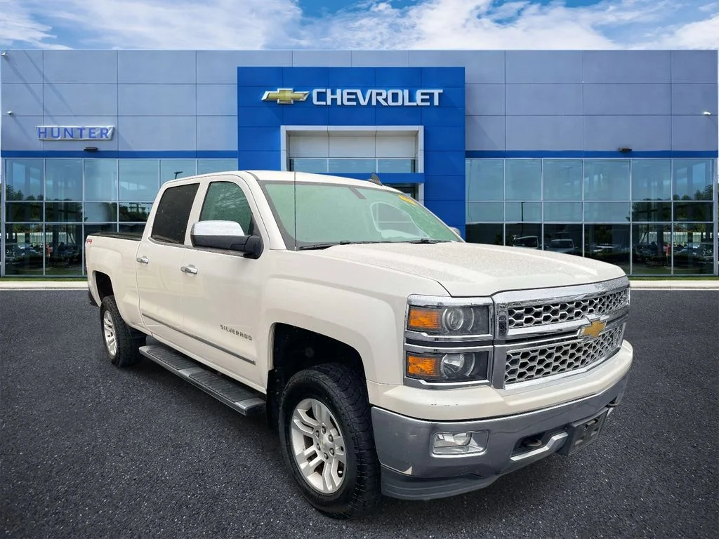 Used 2015 White Diamond Tricoat Chevrolet LTZ image 1