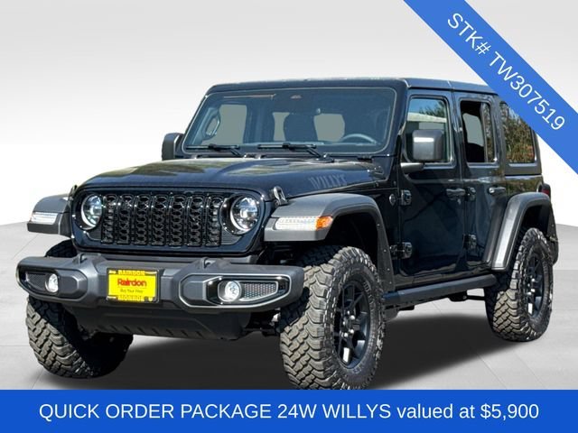 New 2026 Black Clearcoat Jeep Willys image 3