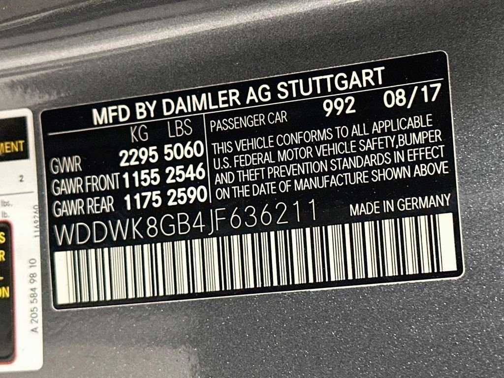 Used 2018 Gray Mercedes-AMG C 63 AMG® image 34