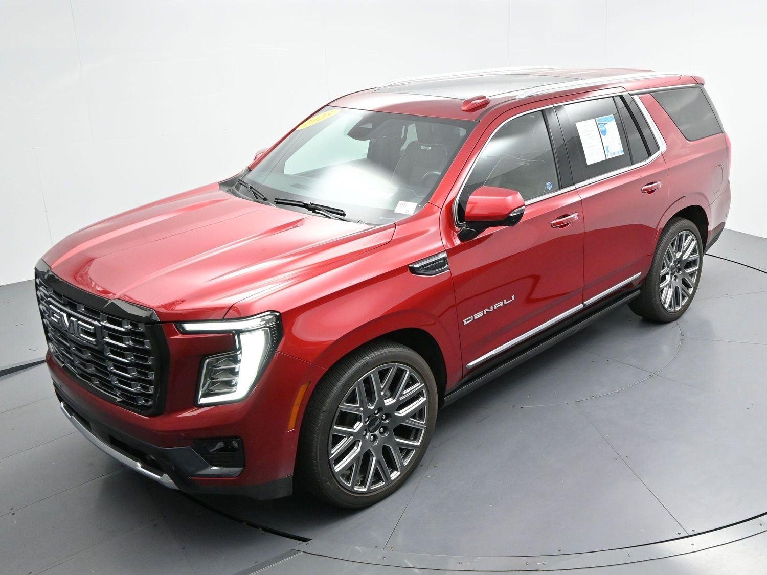 Used 2025 Volcanic Red Tintcoat GMC Denali Ultimate image 50