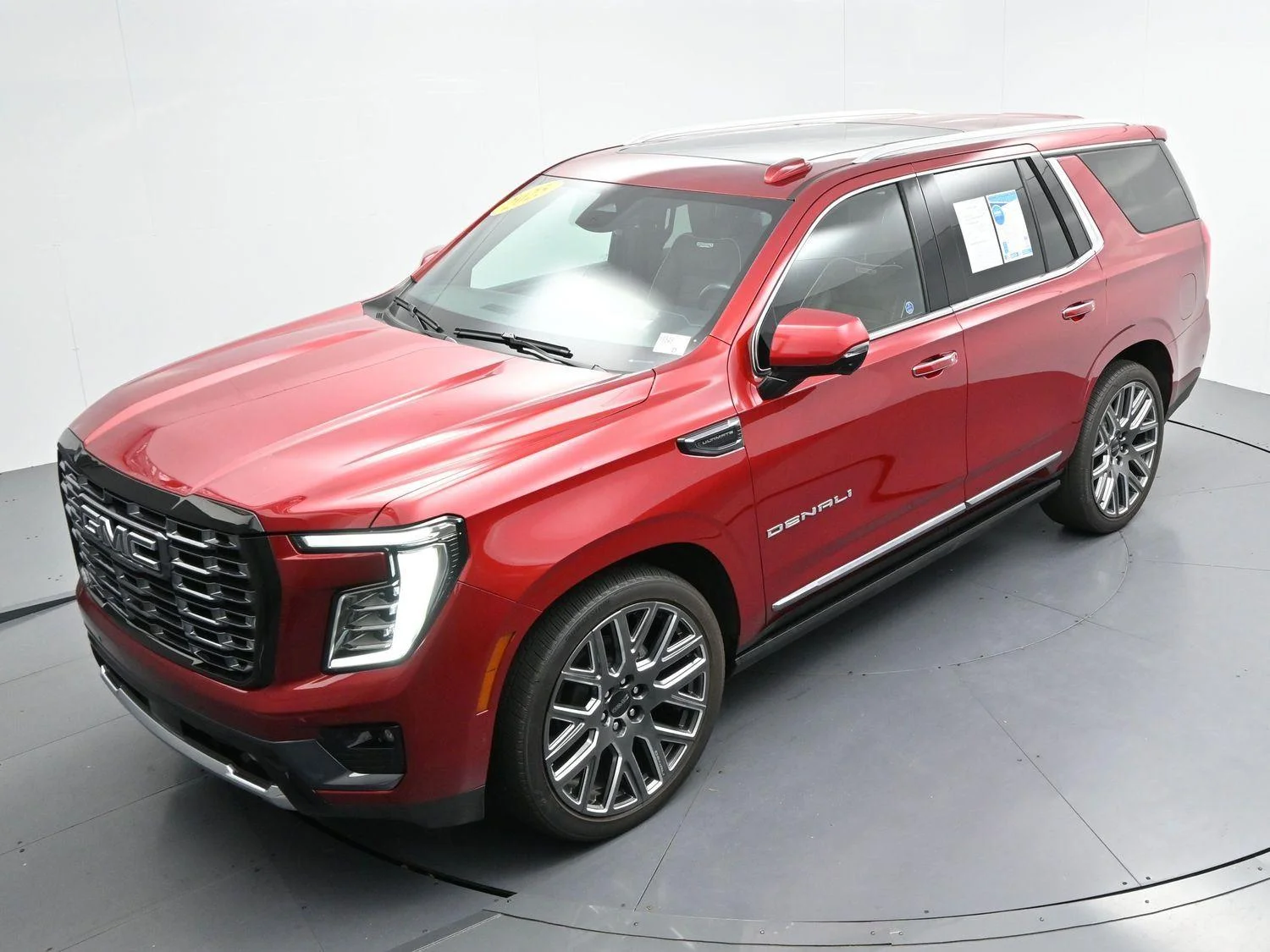 Used 2025 Volcanic Red Tintcoat GMC Denali Ultimate image 50