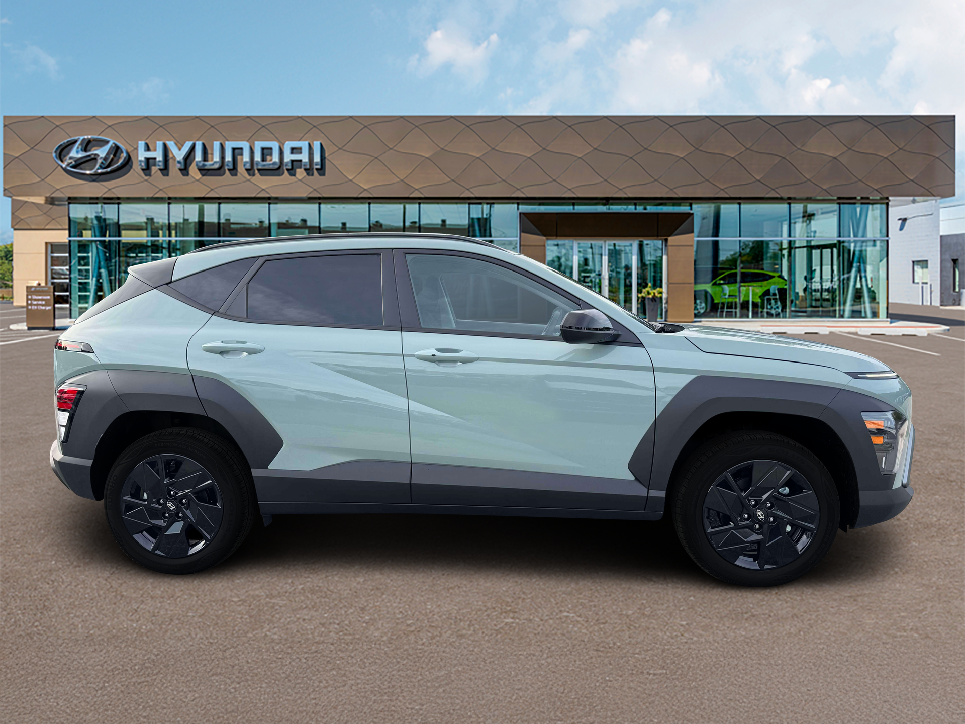 New 2027 Green Hyundai SEL Sport AWD image 9