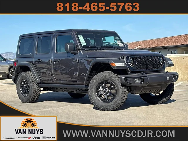 2026 Jeep Wrangler 4-Door Willys 4x4