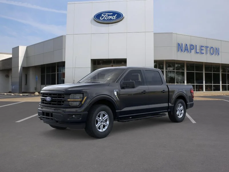 New 2026 Agate Black Metallic Ford XLT image 1