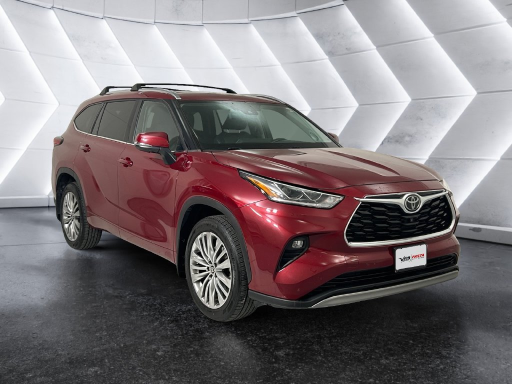 Used 2023 Red Toyota Platinum image 1