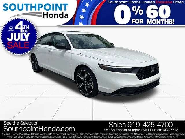 2026 Honda Accord SE