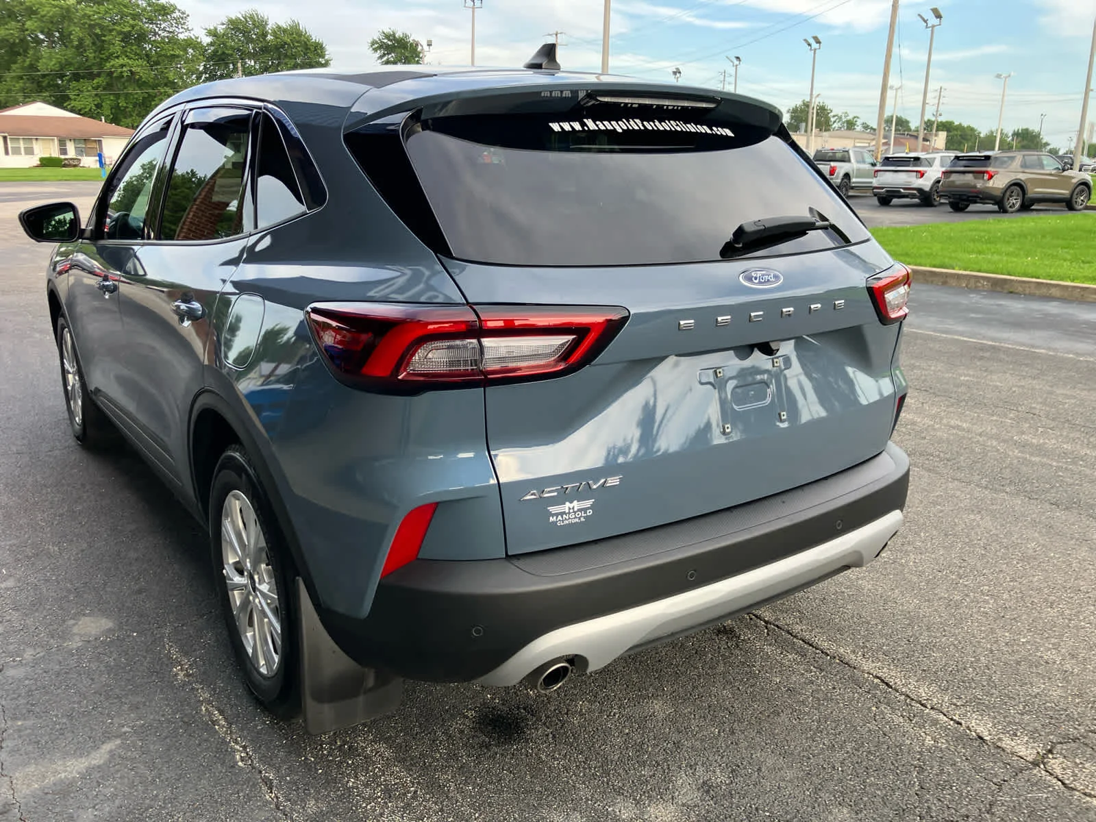 Used 2023 Vapor Blue Metallic Ford Active image 22