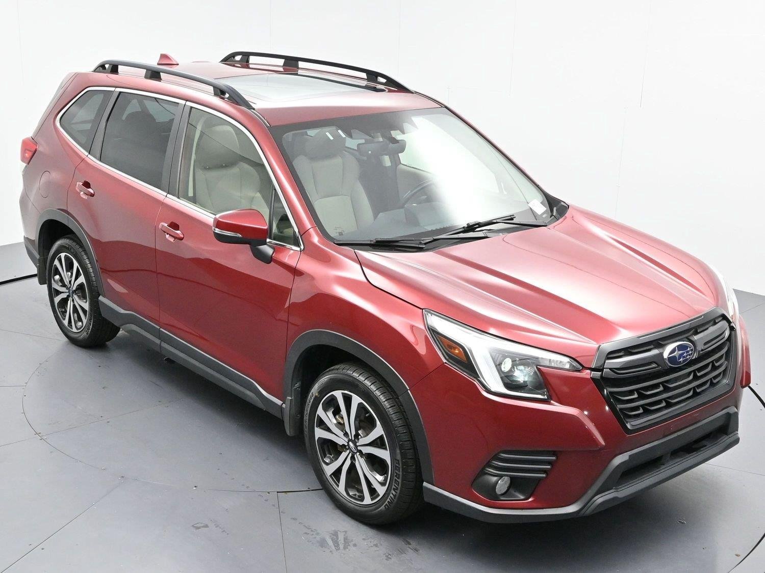 Used 2023 Crimson Red Pearl Subaru Limited image 40