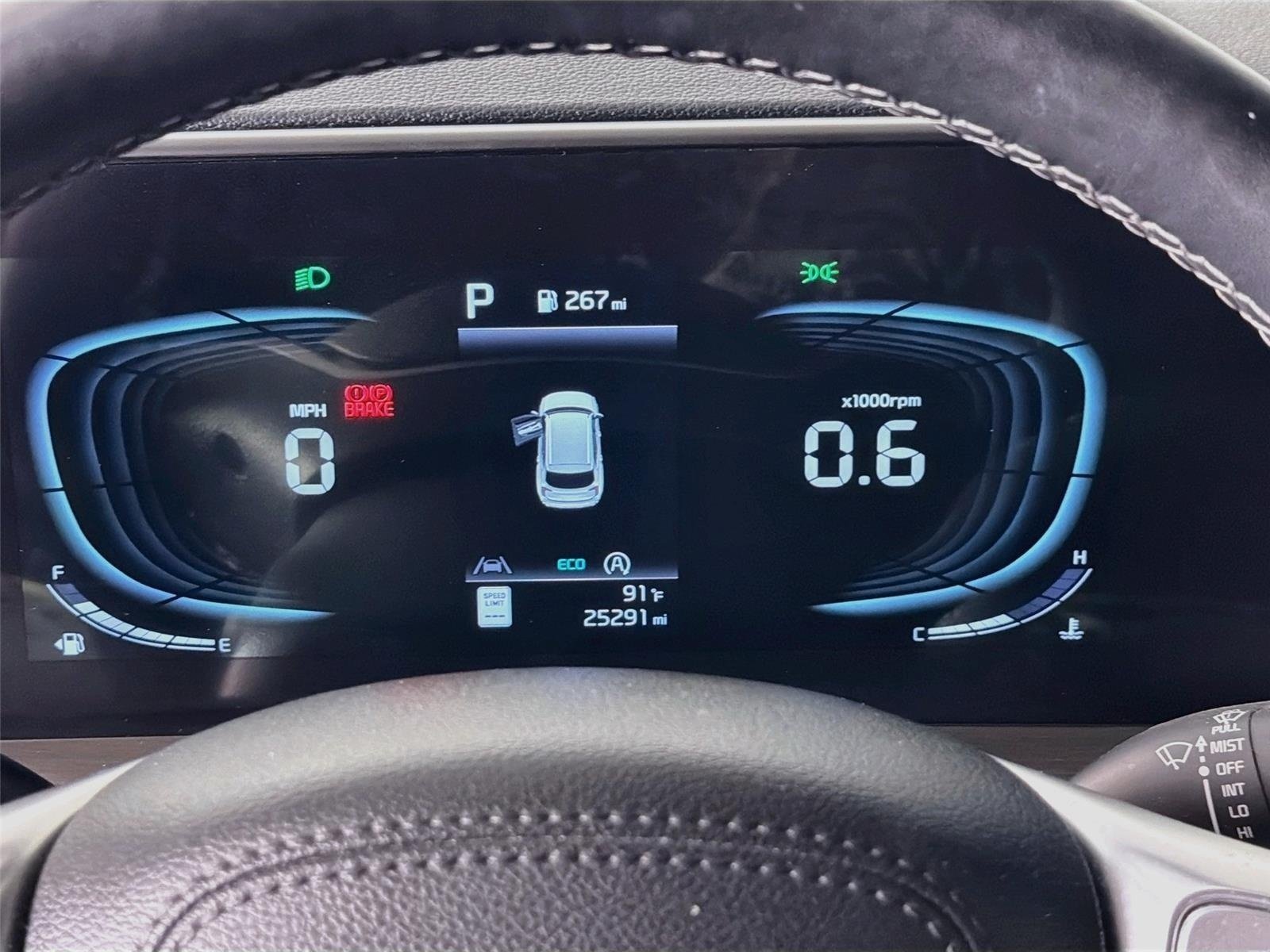 Used 2024 Ebony Black Kia EX X-Line image 13