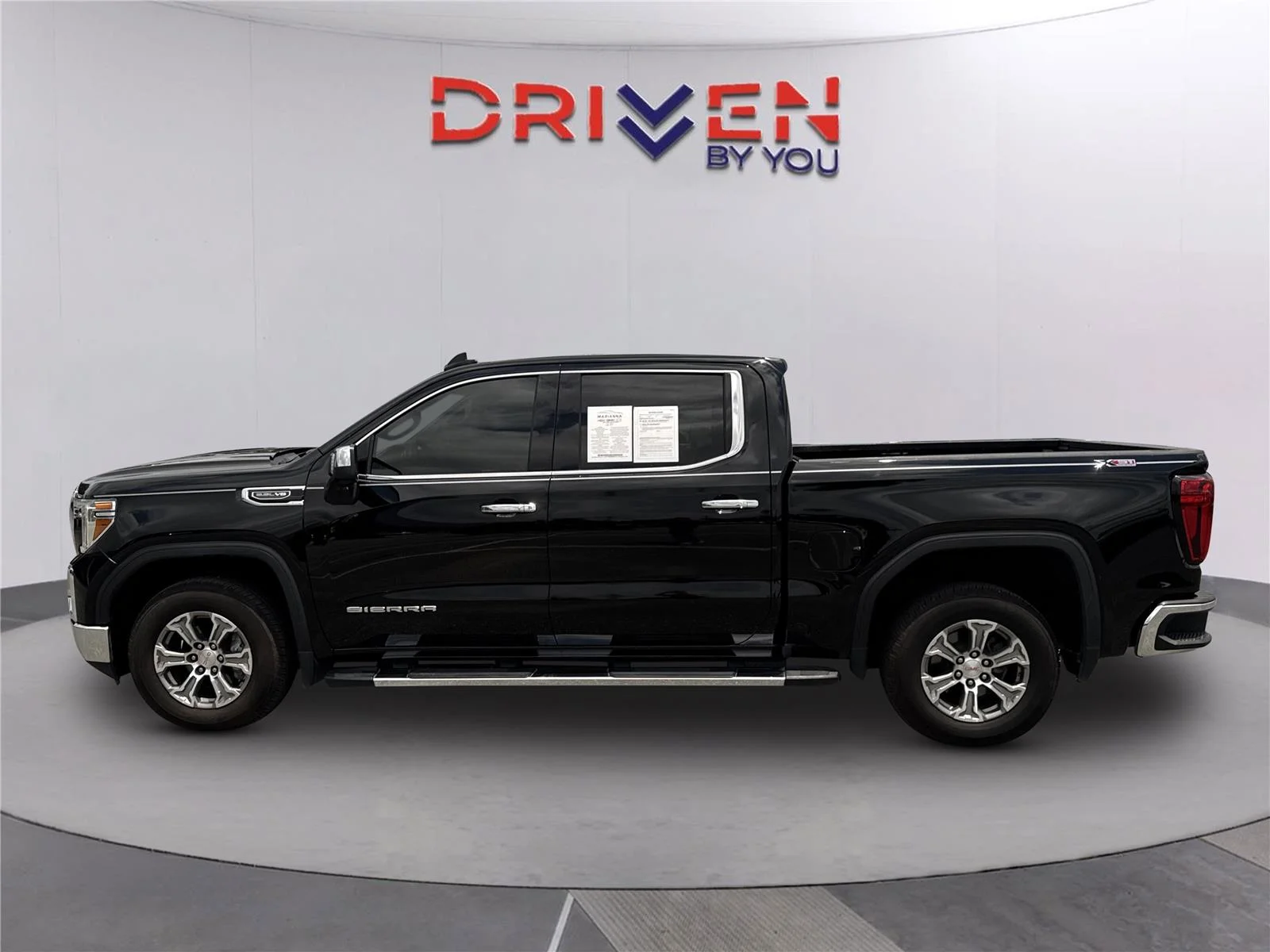 Used 2021 ONYX BLACK GMC SLT image 7