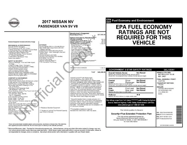 Used 2017 Silver Nissan SV image 2