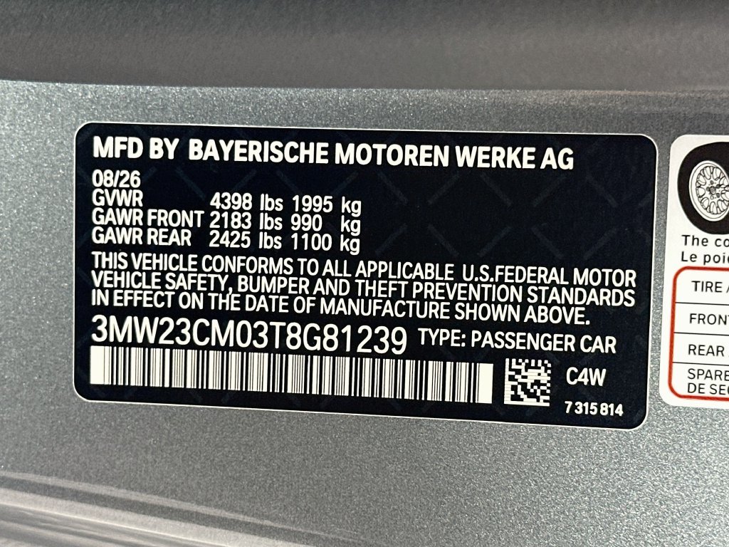New 2026 Skyscraper Grey Metallic BMW 230i image 24