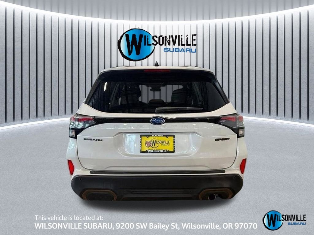 Certified Used 2025 White Subaru Sport image 5