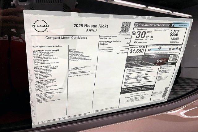 New 2026 Canyon Bronze Metallic Nissan S image 38