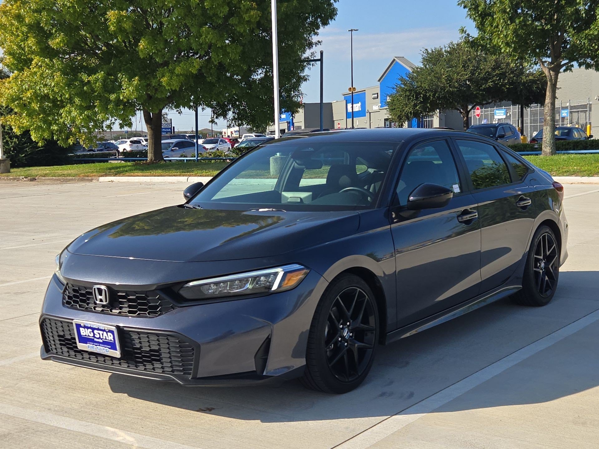 Certified Used 2025 Meteorite Gray Metallic Honda 4D SPORT image 40