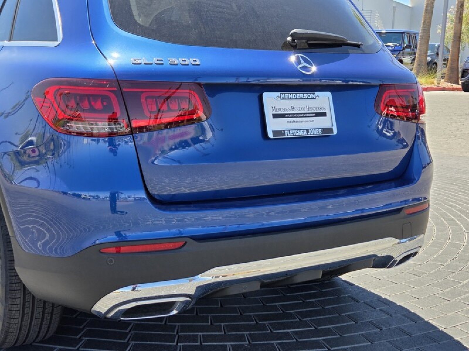 Certified Used 2022 Starling Blue Metallic Mercedes-Benz GLC 300 image 4