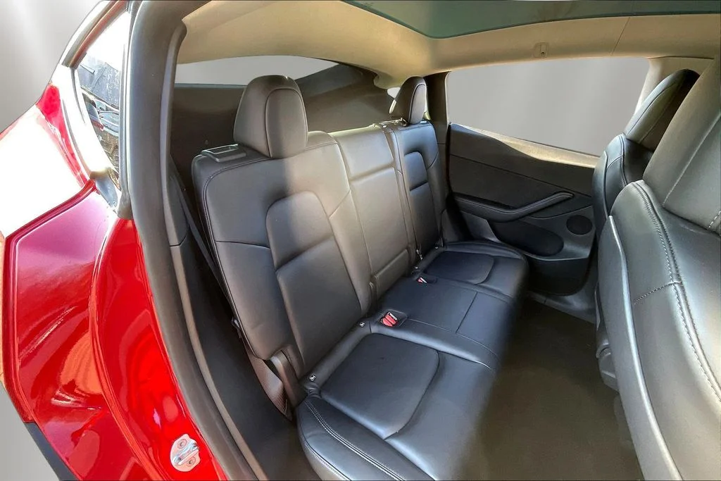 Used 2021 Red Multi-Coat Tesla Performance image 24