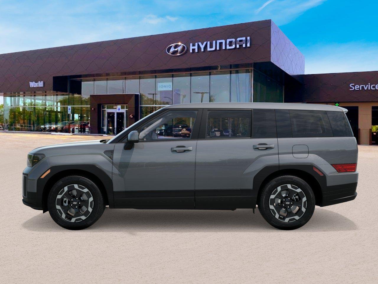 New 2026 Hampton Gray Hyundai SE FWD image 3