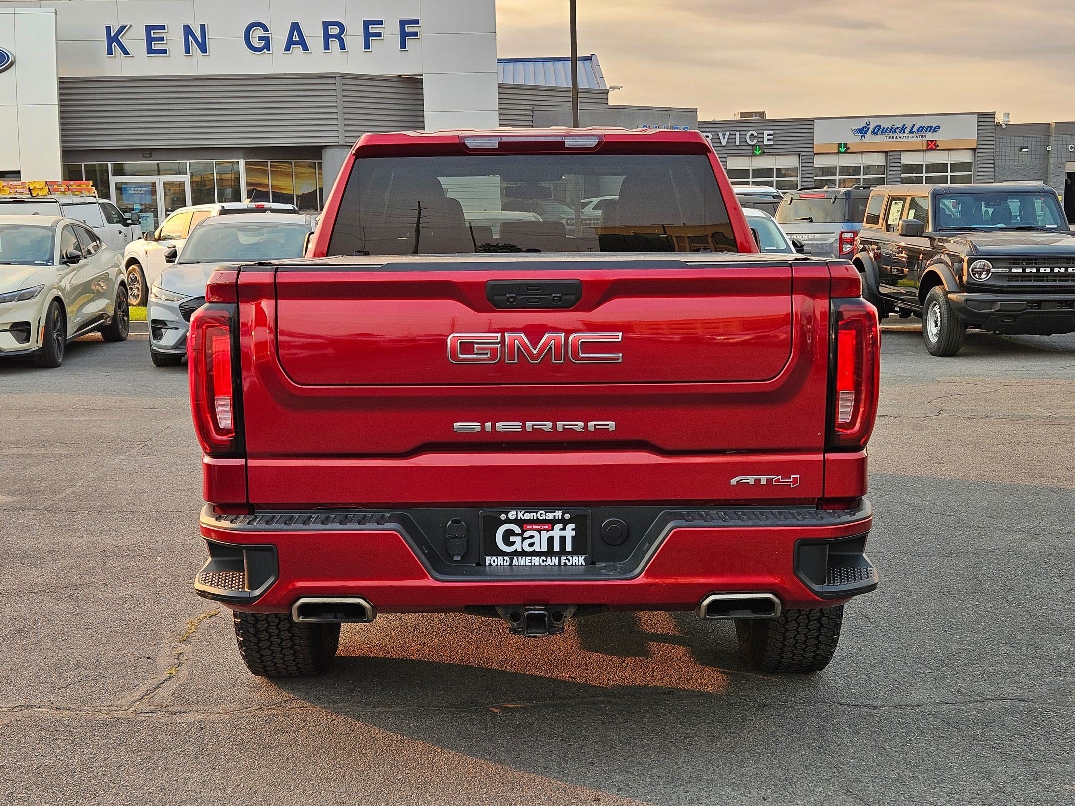 Certified Used 2021 Red GMC AT4 image 4