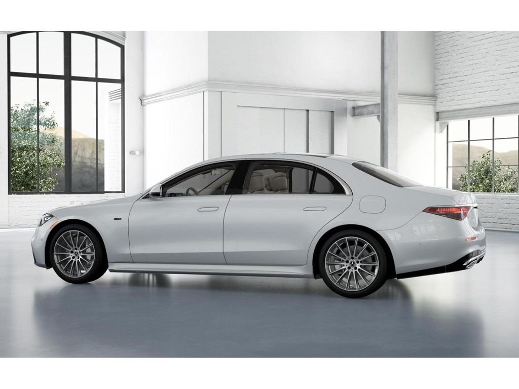 Certified Used 2025 White Mercedes-Benz S 580e image 32