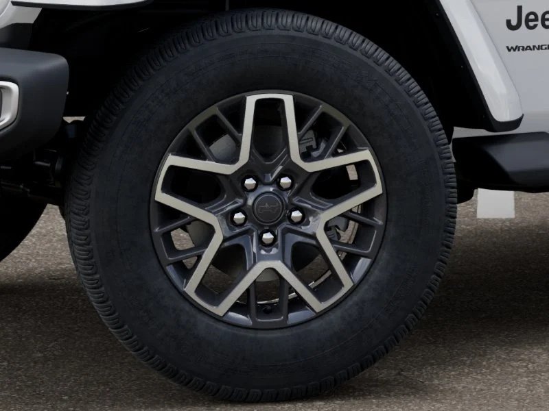 New 2026 Bright White Clear-Coat Exterior Paint Jeep Sahara image 8