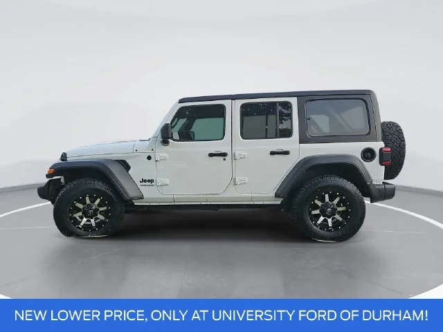 Used 2021 White Jeep Unlimited Sport Altitude image 6
