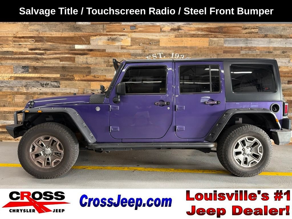 Used 2017 Xtreme Purple Pearlcoat Jeep Unlimited Sport image 1