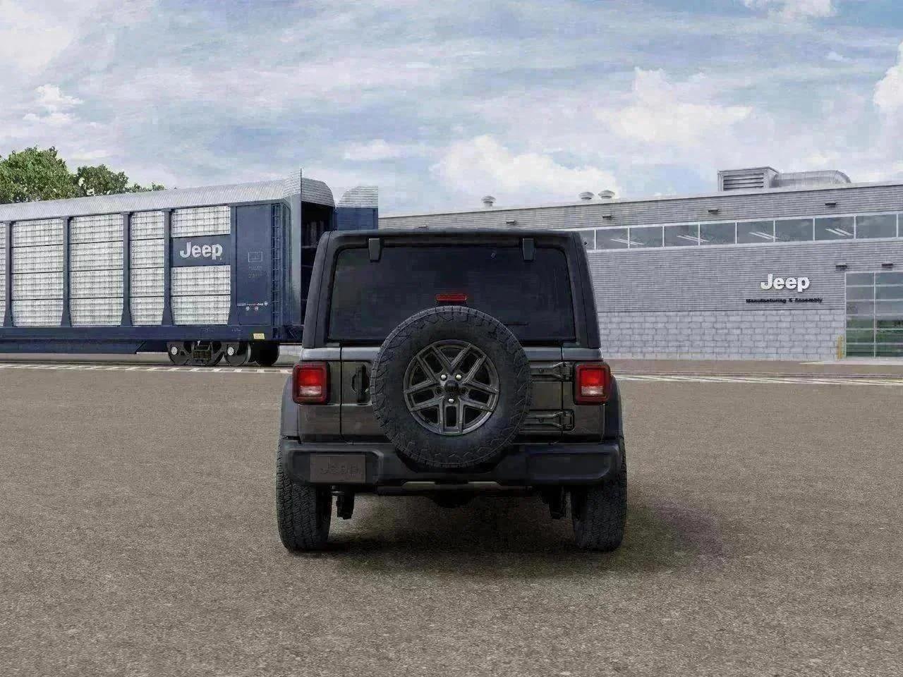 New 2026 Granite Crystal Metallic Clearcoat Jeep Sport S image 7