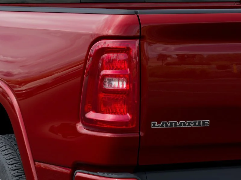 New 2026 Molten Red Pearl-Coat Exterior Paint RAM Laramie image 9