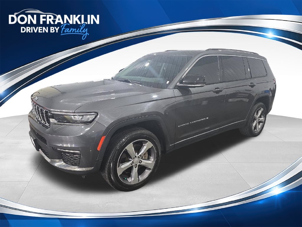 Used 2021 Gray Jeep Limited image 1