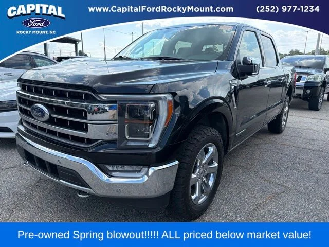 Used 2023 Black Ford Lariat image 1