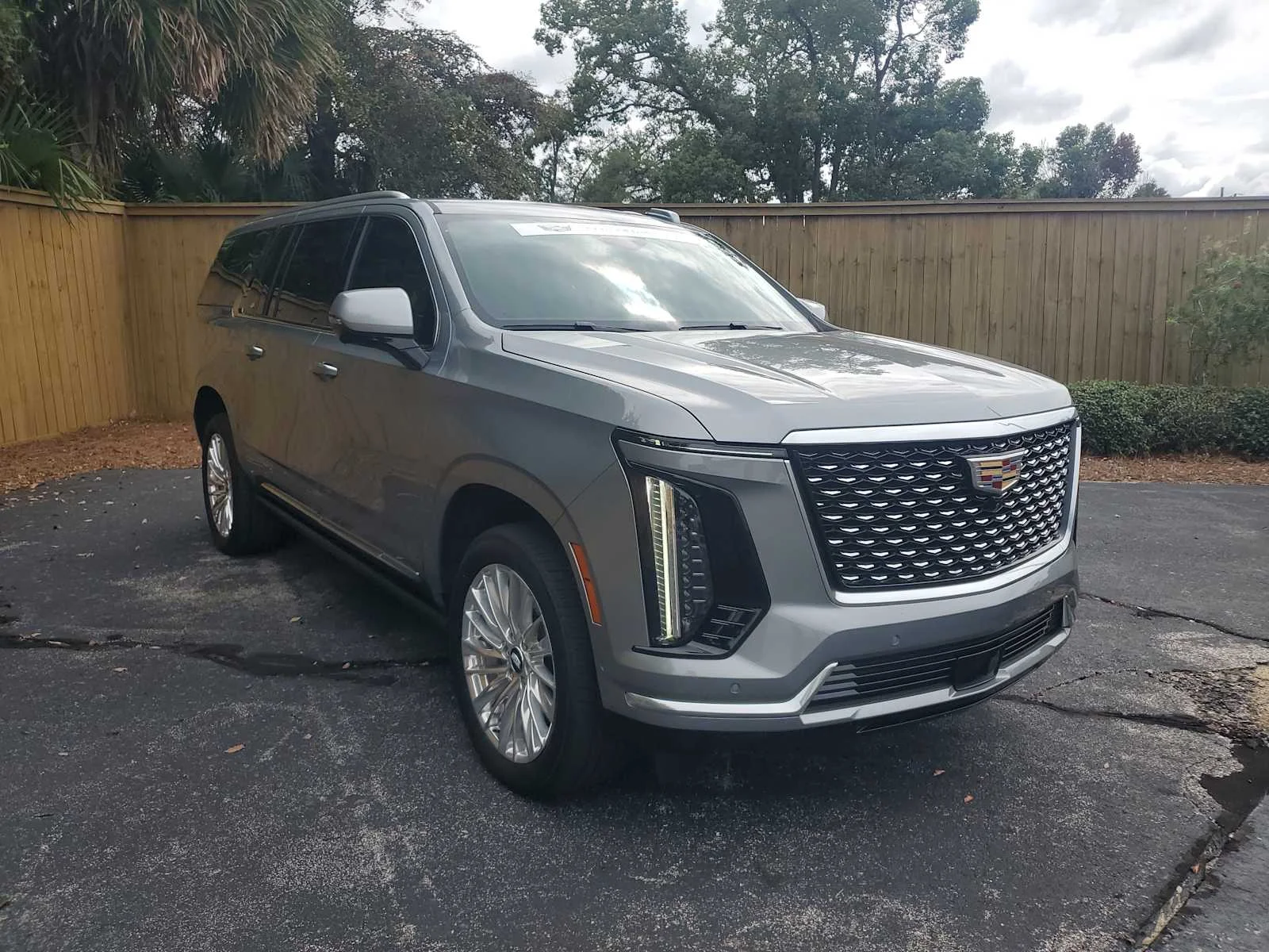Used 2025 Argent Silver Metallic Cadillac Premium Luxury image 7