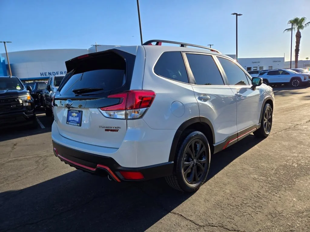 Used 2022 Crystal White Pea Subaru Sport image 6