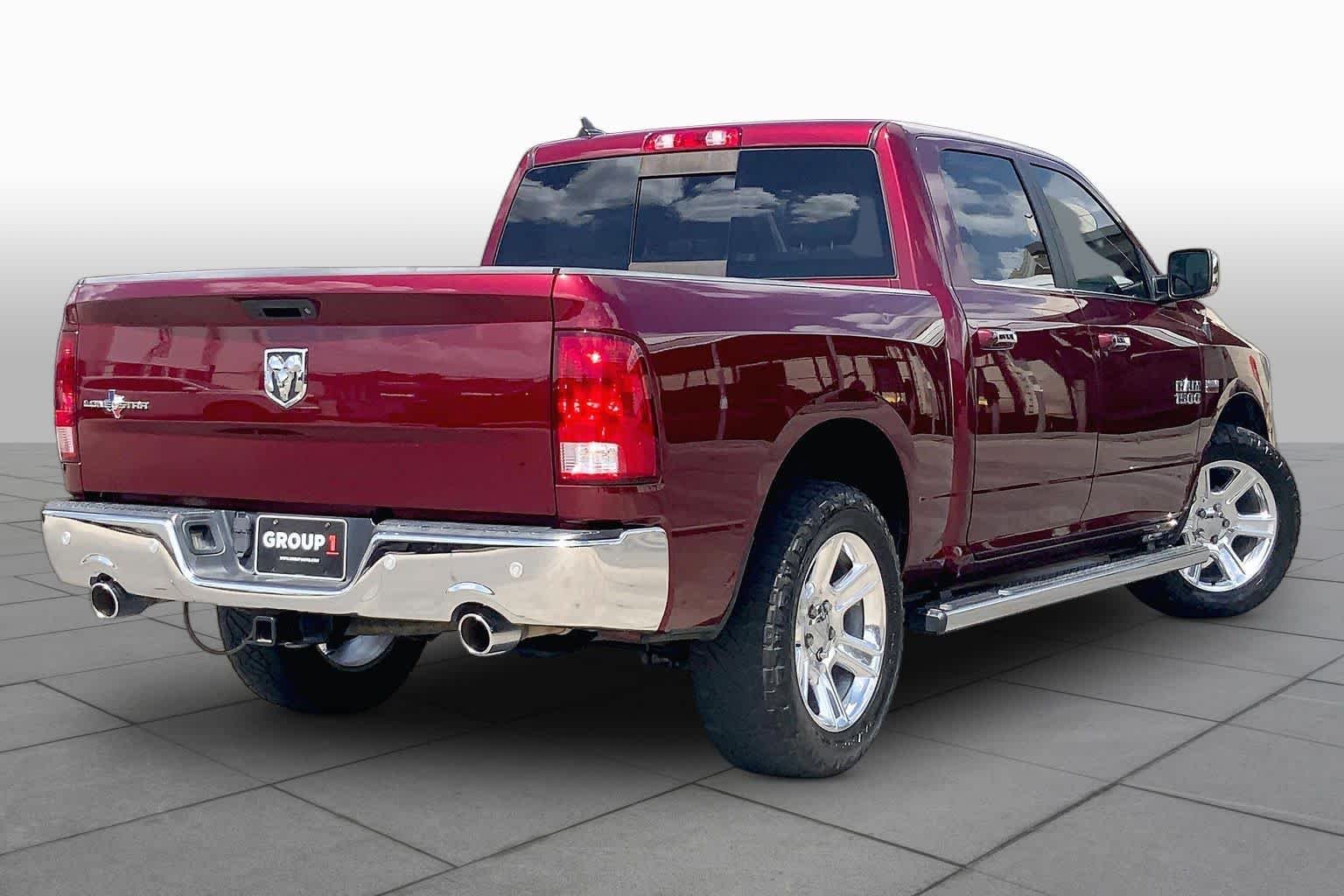 Used 2017 Delmonico Red Pearlcoat Ram Lone Star Silver image 13