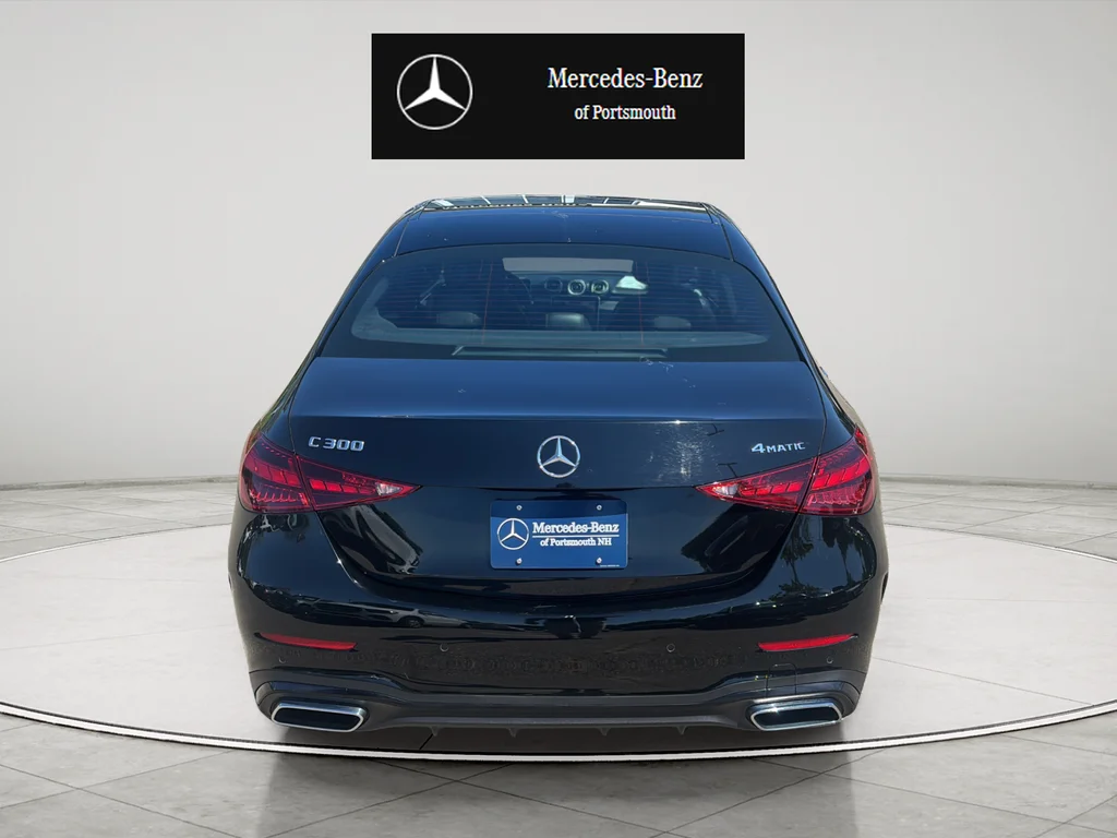Certified Used 2023 Black Mercedes-Benz C 300 image 4