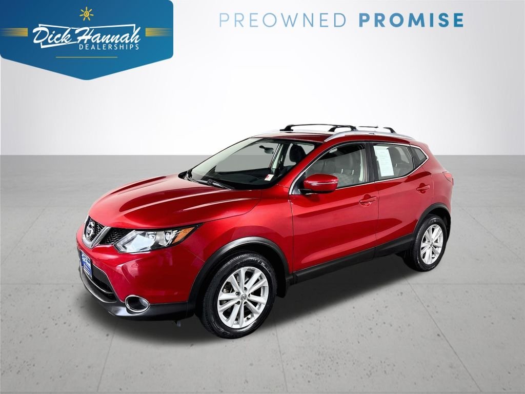 Used 2017 Red Nissan SV image 1