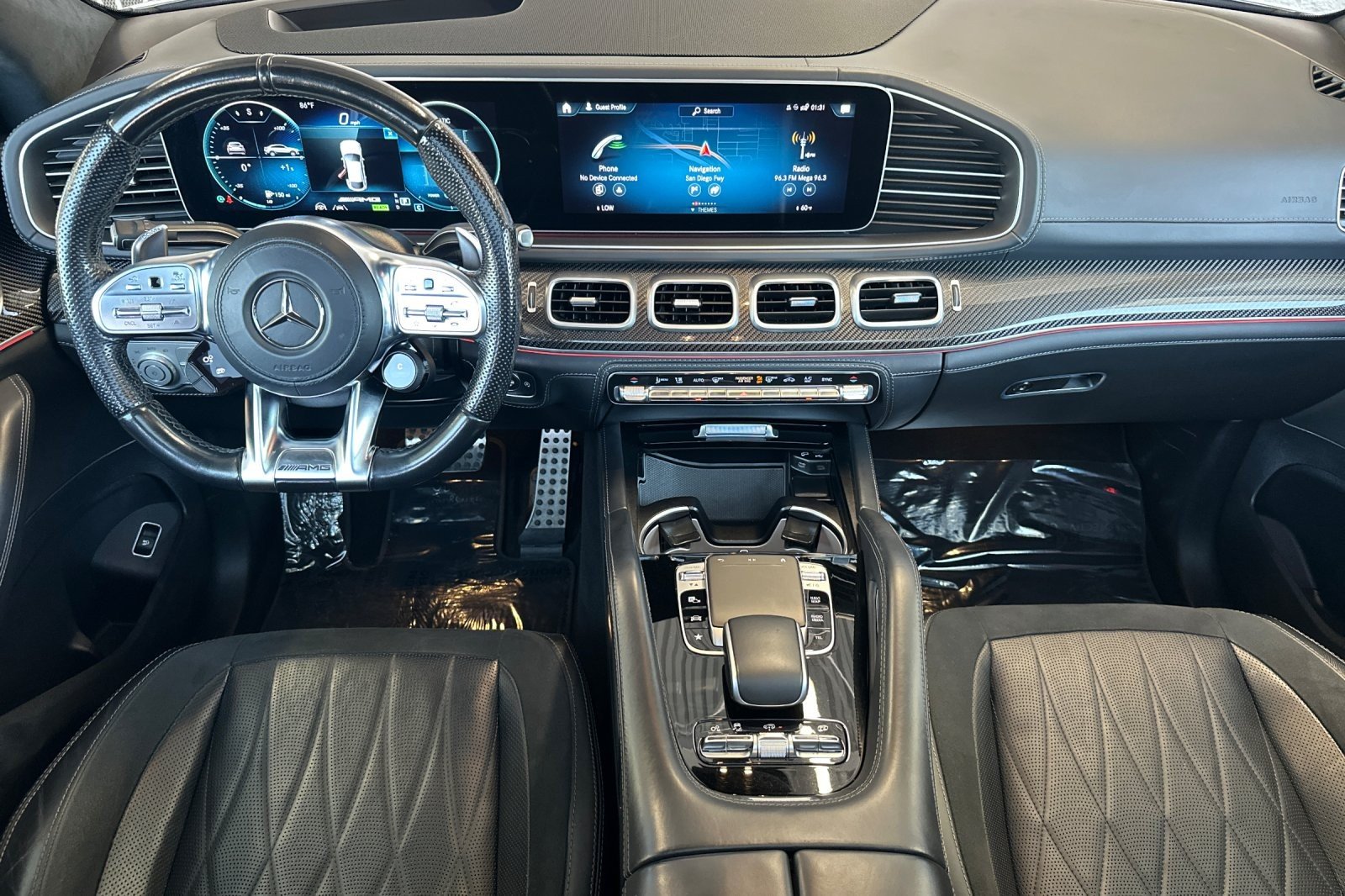 Used 2022 Polar White Mercedes-Benz AMG® GLE 53 image 12
