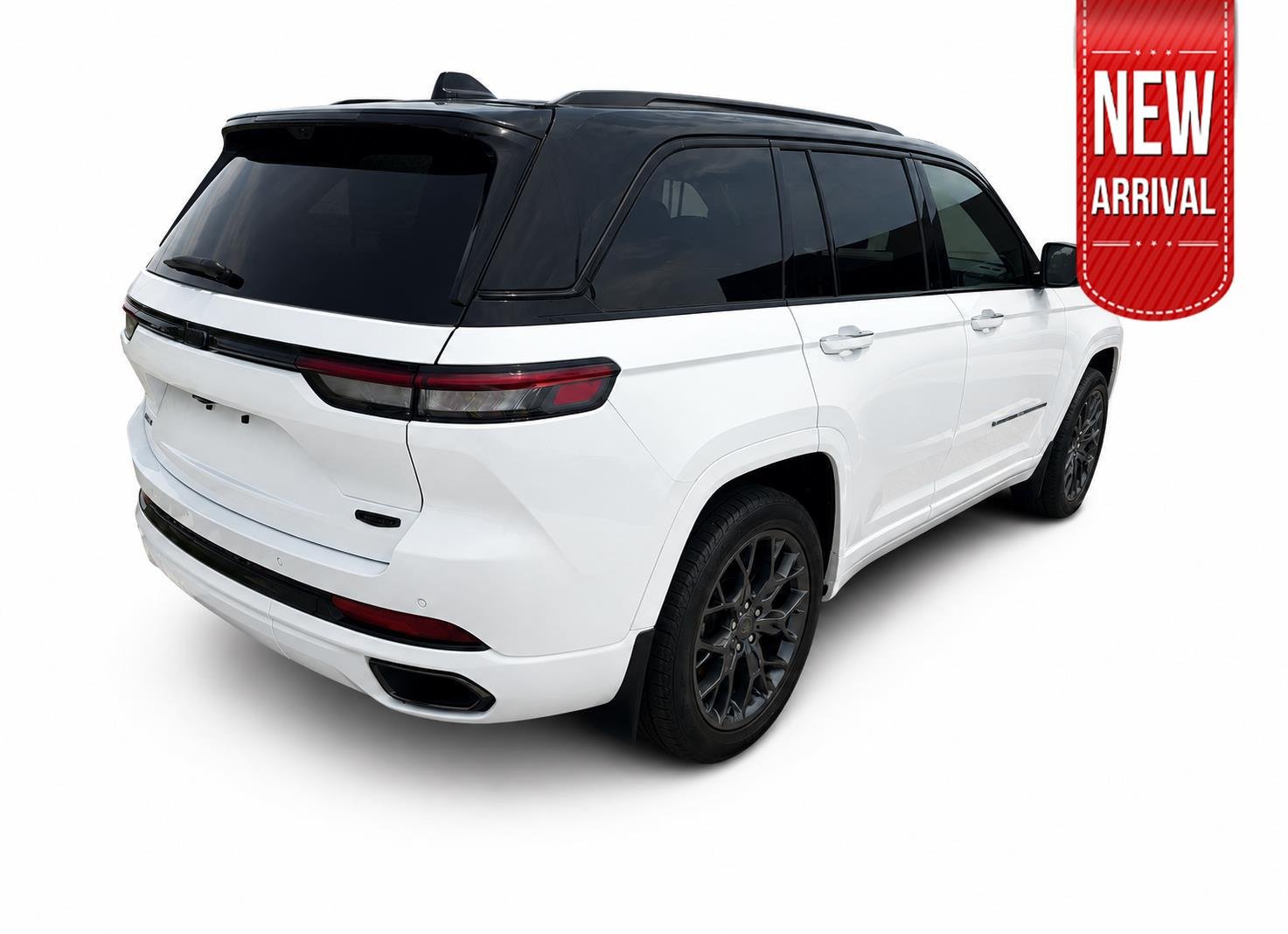 Used 2025 Bright White Clearcoat Jeep Summit Reserve image 1