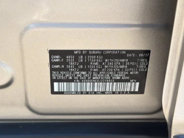 Used 2018 Gray Subaru 3.6R image 30
