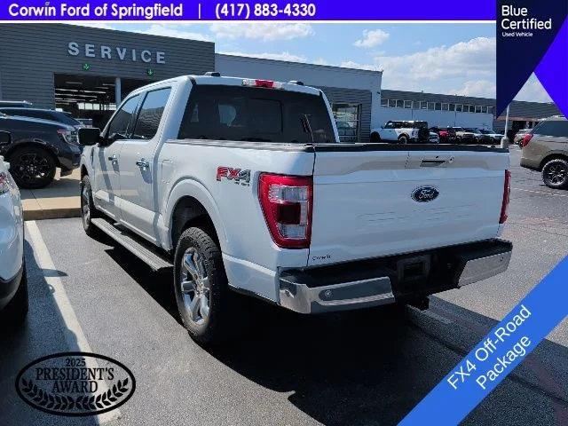 Certified Used 2022 Star White Ford Lariat image 11